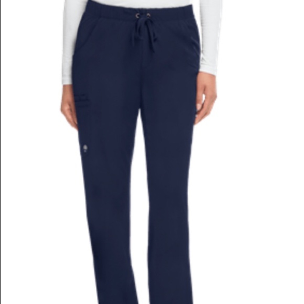 Navy Blue Healing Hands Scrub Pants